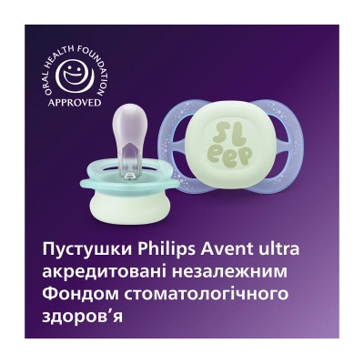 Пустышка Philips AVENT Ultra Start 0+ місяців 2 шт, бірюз (SCF075/18) Винница - изображение 7