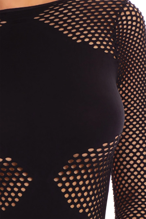 Боди DEFINITIVE DIVA BODYSUIT BLACK, OS Sex Aura Киев