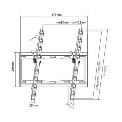 Кронштейн Brateck LP34-44T Винница - изображение 5