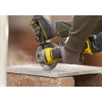 Шліфувальна машина Stanley FatMax, Li-Ion 18V, 9000 об/хв, d=125 мм, 2.66кг (без АКБ та ЗП) (SFMCG700B) Вінниця - фото 4