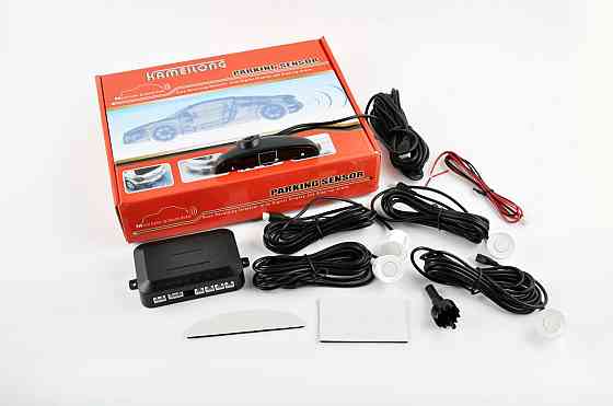 Парктронік mod:LH-811B (датчики білі 4шт, LCD, штурман, монтажний комплект) Мукачево