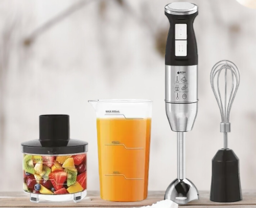 Багатофункціональний блендер BITEK BT-326, потужність 800Вт, 600 мл з ємностями для подрібнення фруктів, овочів Одеса - фото 2