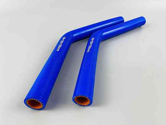 Патрубок силіконовий (150 мм х 150 мм) (135` — кут) (d=16 товщ = 4 мм) Мукачево