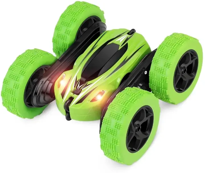 Машинка перевертыш вездеход трюковая на радиоуправлении Ydjia Stunt Car D828 Green Коломыя - изображение 3