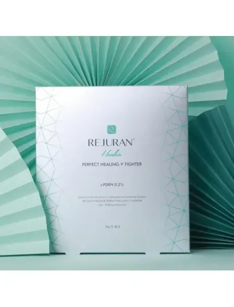 Восстанавливающая лифтинг тканевая маска для лица и шеи Perfect Healing V Tighter Rejuran, 4шт/20 г Днепр - изображение 2