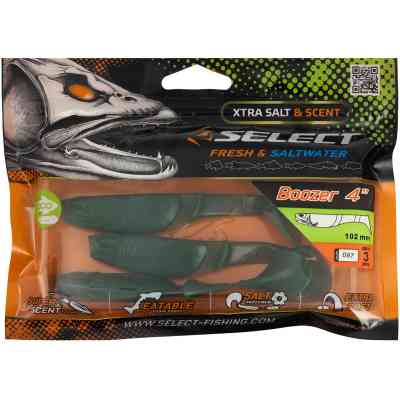 Силікон рибальський Select Boozer 4&quot; 087 (3 шт/уп) (1870.32.31) Вінниця