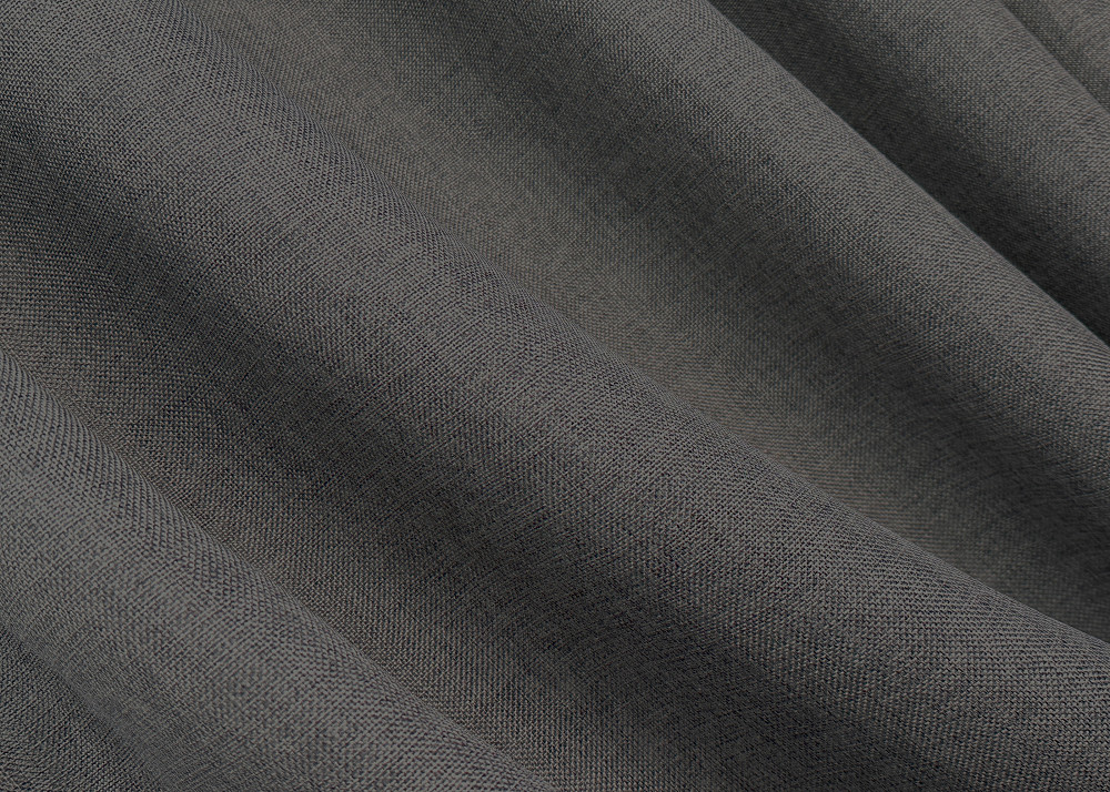 Комплект штор VR-Textil Льон Мішковина 200х270 2шт і Тюль 600х270 1140ш-1791т Графітовий з білим 71-064/7 Київ - фото 5