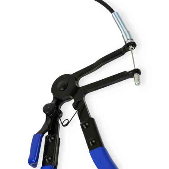 Съёмник хомутов пружинных (патрубков) 210мм с гибким удлинит. 660мм, 53мм макс. Мукачево