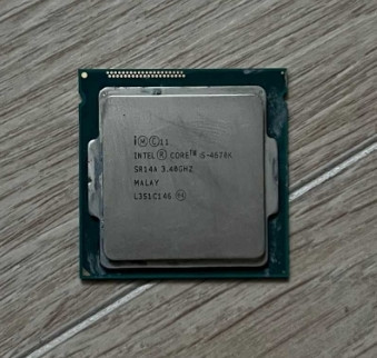 Процессор Intel Core i5-4670K 3.40GHz/6M/5GT/s (SR14A) s1150, tray. Харків - фото 2