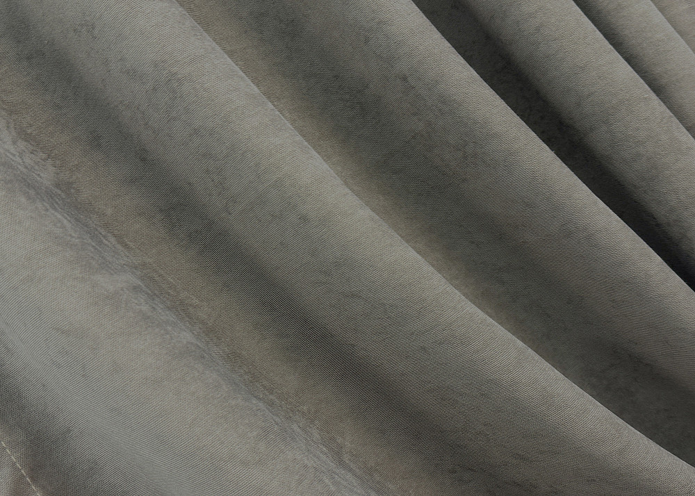 Комплект штор VR-Textil Микровелюр Petek 100х270 2шт и Тюль 400х270 1702ш-1153т Серый с белым 71-056/2 Киев - изображение 5