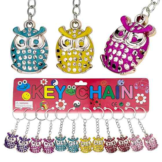 Брелоки для ключів жіночий Мишка 12 шт. Київ