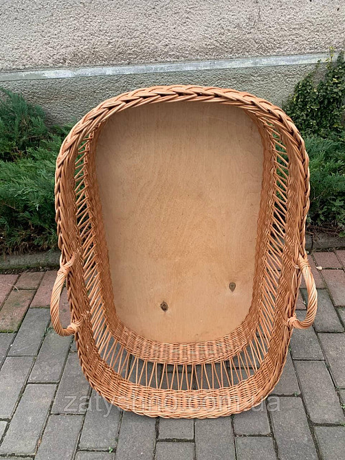 Ліжечко плетене з лози перенесення Київ - фото 6