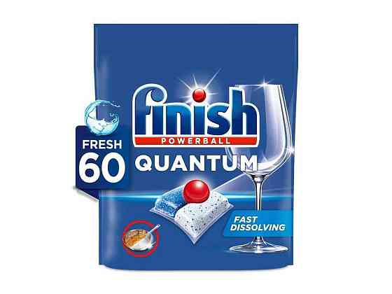 Капсулы для посудомоечных машин 60шт Quantum All in 1 ТМ FINISH Киев