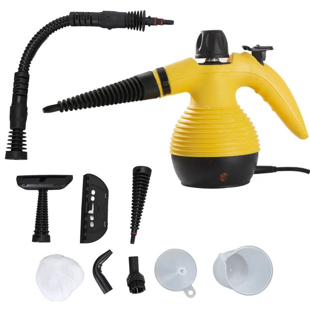 Ручний пароочисник на 350мл,1000W Steam Cleaner DF-A001+ насадки SBR Київ - фото 1