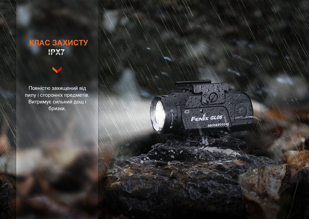 Ліхтар до пістолета Fenix GL06-365 Київ - фото 14