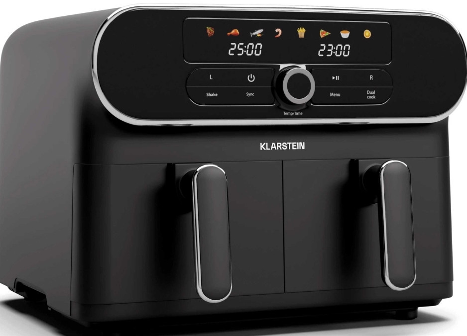 Аерогриль AuraAir Color Touch – 11 л, 2 відсіки, 1700 Вт. Київ - фото 3