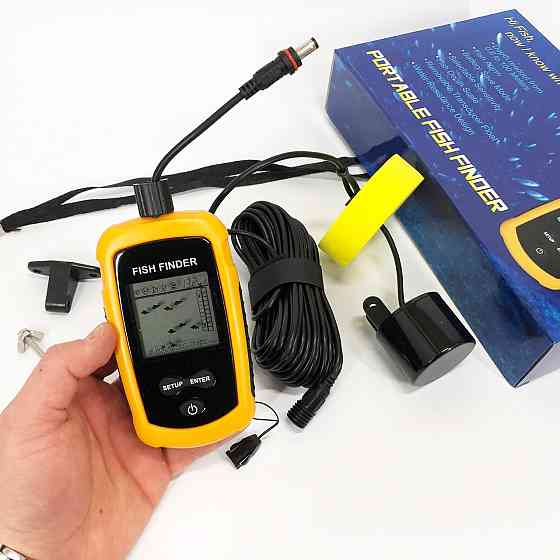 Эхолот портативный Fish Finder до 100м сонар портативный универсальный RO-38 Львов