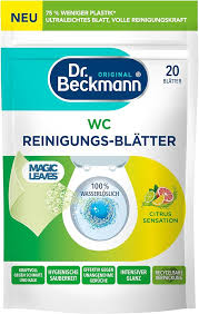 Листи для чищення туалету Beckmann Citrus Sensation, 20 шт (Німеччина) Dr. Beckmann WC Reinigungs-Bl Львів - фото 1