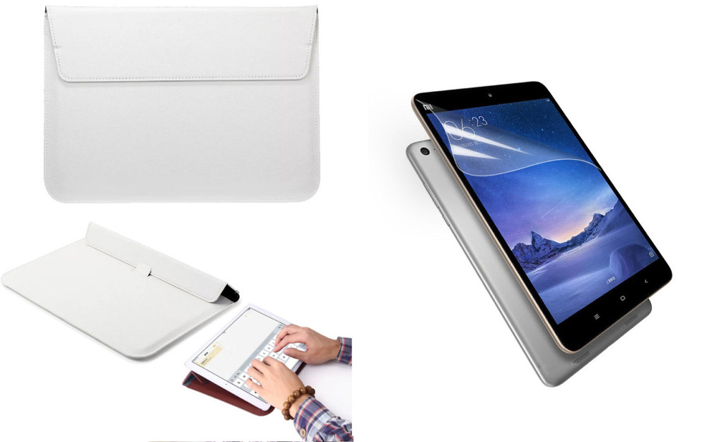 Чохол-конверт VitoCase для Xiaomi Mi Pad 2, Mi Pad 3, з функцією підставки для планшета Білий Київ - фото 1