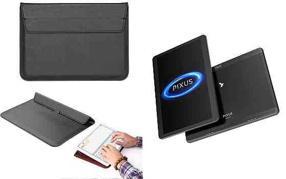 Чохол-конверт VitoCase для Pixus Ride 3G 9.6, Ride 4G Pro 9.6, з функцією підставки для планшета Чорний Київ