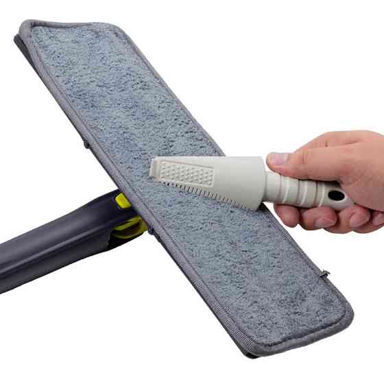 Швабра з відтискним механізмом "метелик" і шкребком WT-3H(blue) Одеса