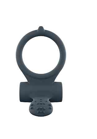 Эрекционное кольцо Dorcel Power Clit Plus с вибрацией, перезаряжаемое, с язычком со щеточкой Sex Aura Киев