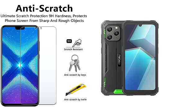 Защитное стекло NeoGlass для Blackview Oscal S70, Oscal S70 Pro – ультрапрозрачное и устойчивое Киев