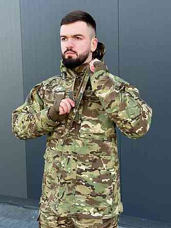 Тактическая мультикам куртка реп стоп мужская парка весна осень штурмовая куртка с капюшоном для ВСУ   WAR Львов