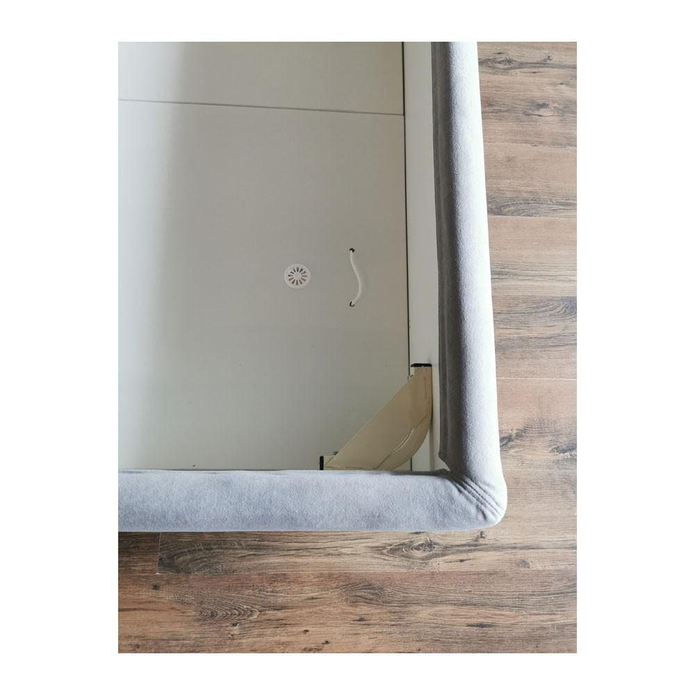 Ліжко TaurusDesign Gray Comfort на ніжках з нішею для білизни 140x190 темно-сірий Київ - фото 3