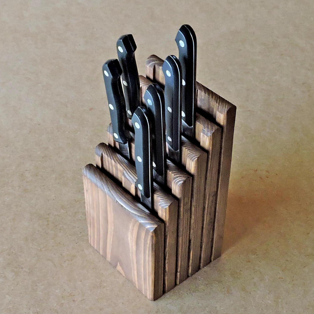 Підставка для ножів "Долорес" капучино Миколаїв - фото 1