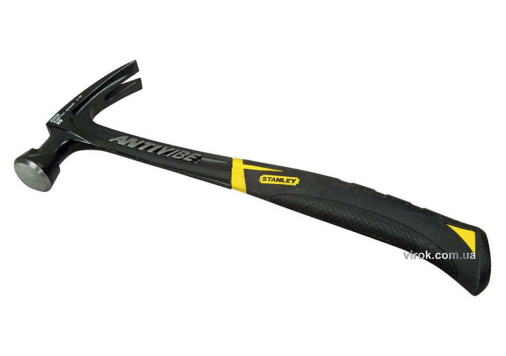 Молоток столярний STANLEY "FatMax" : M= 567 г, l=345 мм, протиінерціний погашувач, накладка Одеса - фото 1