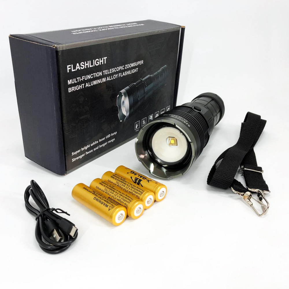 Перезаряжаемый ручной фонарь, Фонарь водозащищенный Ручной с высокой яркостью JH-53 Львов - изображение 11