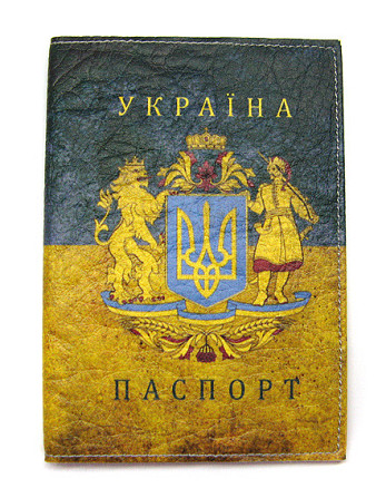 Обкладинка для паспорта Україна Київ - фото 1