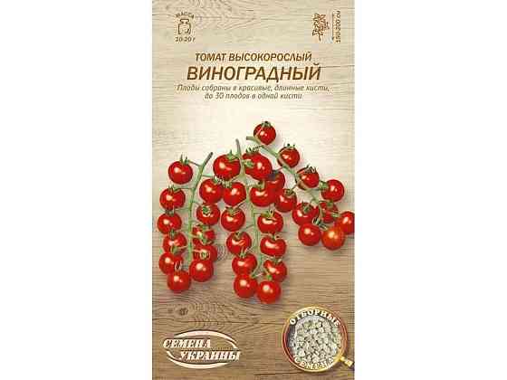 Томат високорослий Виноградный ОВ 0,1г (20 пачок) (сс) ТМ НАСІННЯ УКРАЇНИ Київ