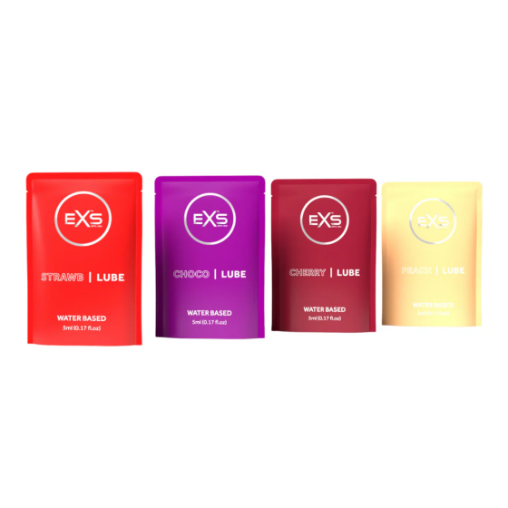 Лубрикант - EXS Flavoured Lube, 5 мл*100 шт. Sex Aura Київ