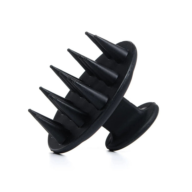 Щітка масажна для миття голови силіконова Stimulating Scalp Massager & Shampoo Brush Hillary Вінниця - фото 1