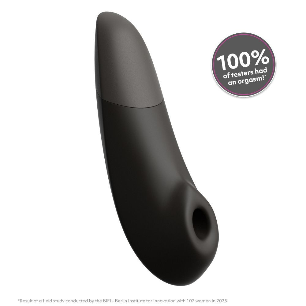 Клиторальный вакуумный стимулятор 2 в 1 Womanizer Enhance с вибрацией, черный Sex Aura Киев - изображение 2