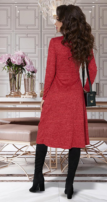 Эффектное платье с пером страуса (42) Киев - изображение 3