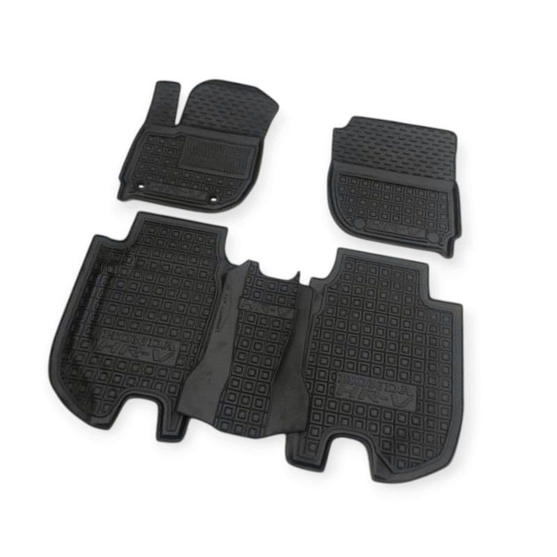 Килимки салону Honda HR-V (2018-) борт 2,5 см, з перемичкою Мукачево - фото 1