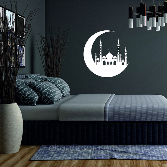 Декоративное настенное Панно «Ислам» Декор на стену 90*90 см, Белый Киев - изображение 2