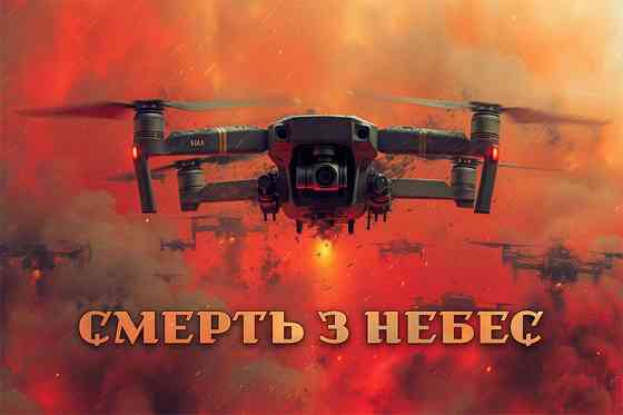 Банер "Смерть з небес" 900х600 мм Запоріжжя