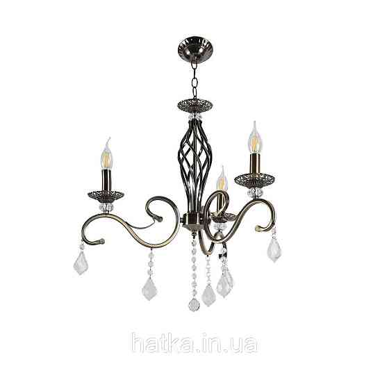 Люстра класична Sirius B N1208/3 (на 3 плафони) Київ