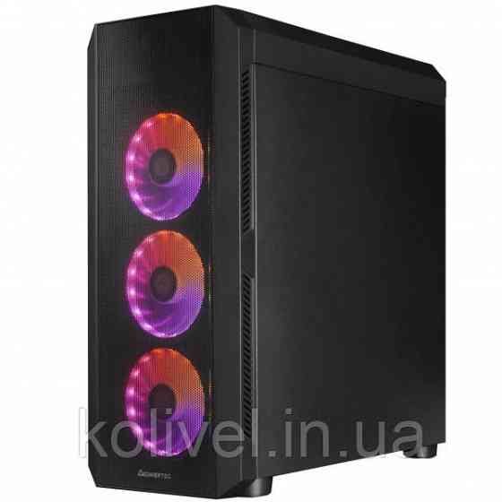 Корпус Chieftec SCORPION 4 GL-04B-UC-OP 4x120mm A-RGB, USB-C, ATX, без БЖ, Black (GL-04B-UC-OP) Киев