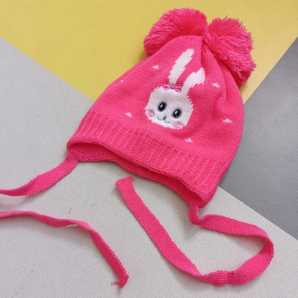 Шапочка для малюків 38-40 на завязках Київ - фото 1