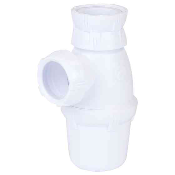 Wirquin Сифон для раковины с пробкой на цепочке 1¼"×Ø32мм WIRQUIN (9541823) Киев