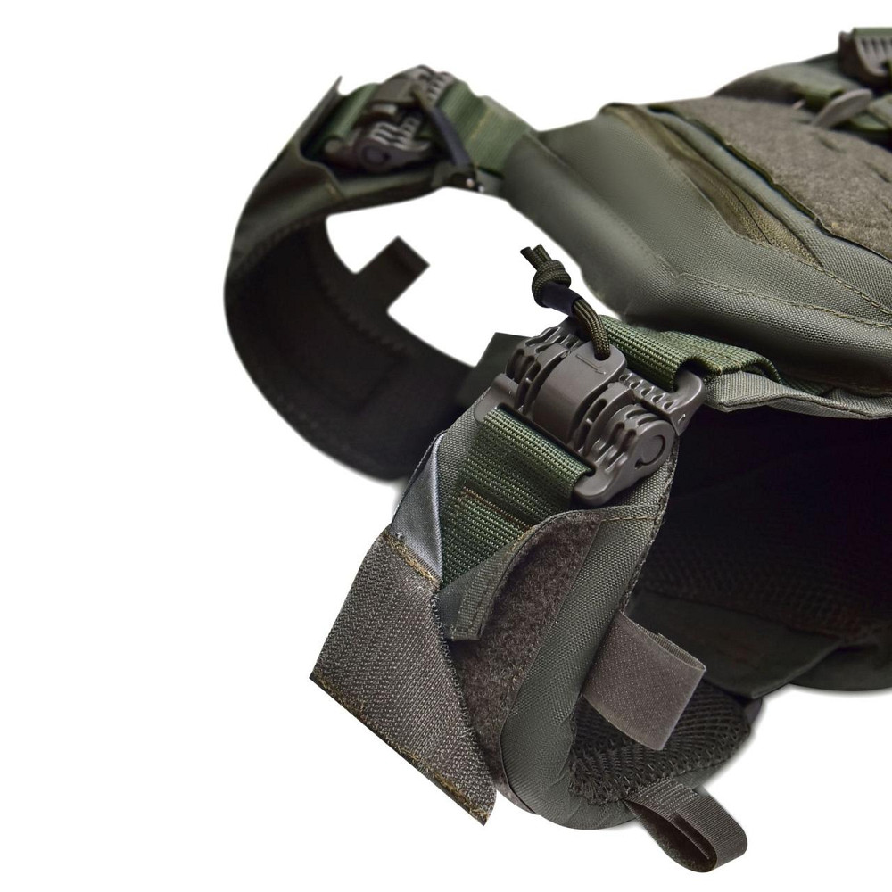 Плитоноска тактическая без плит MPS М8 Pro Cordura 1000 Оливковый Киев - изображение 5