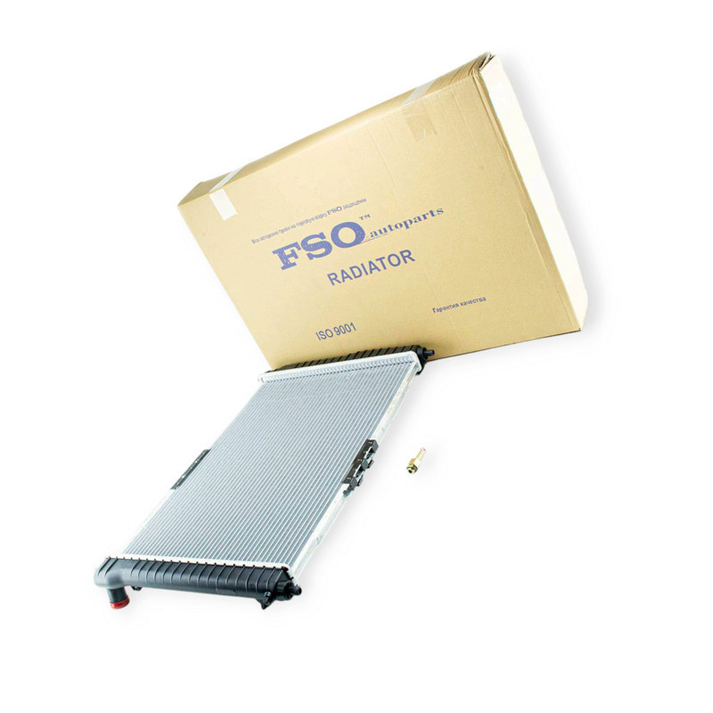 Радиатор Шевроле Авео 1.6, 1.4 автомат с конд.(600мм) двигателя Мукачево - изображение 1