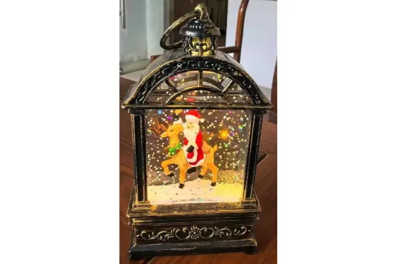 Ночник новогодний музыкальный "Снеговик и ёлка" Коломия