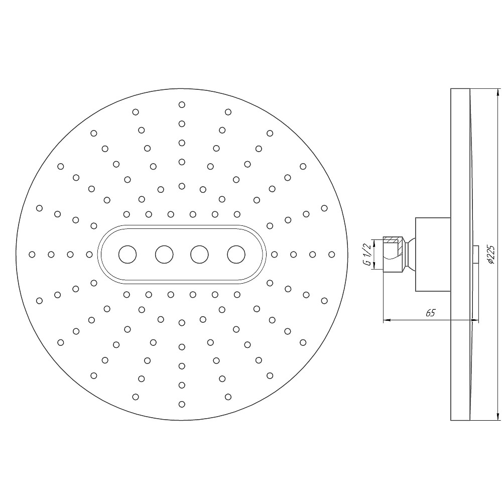 Душова лійка Globus Lux SD07A Луцк - изображение 5