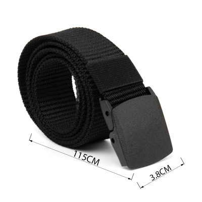 Ремінь Vintage Текстильний Чорний (20540) Вінниця - фото 3